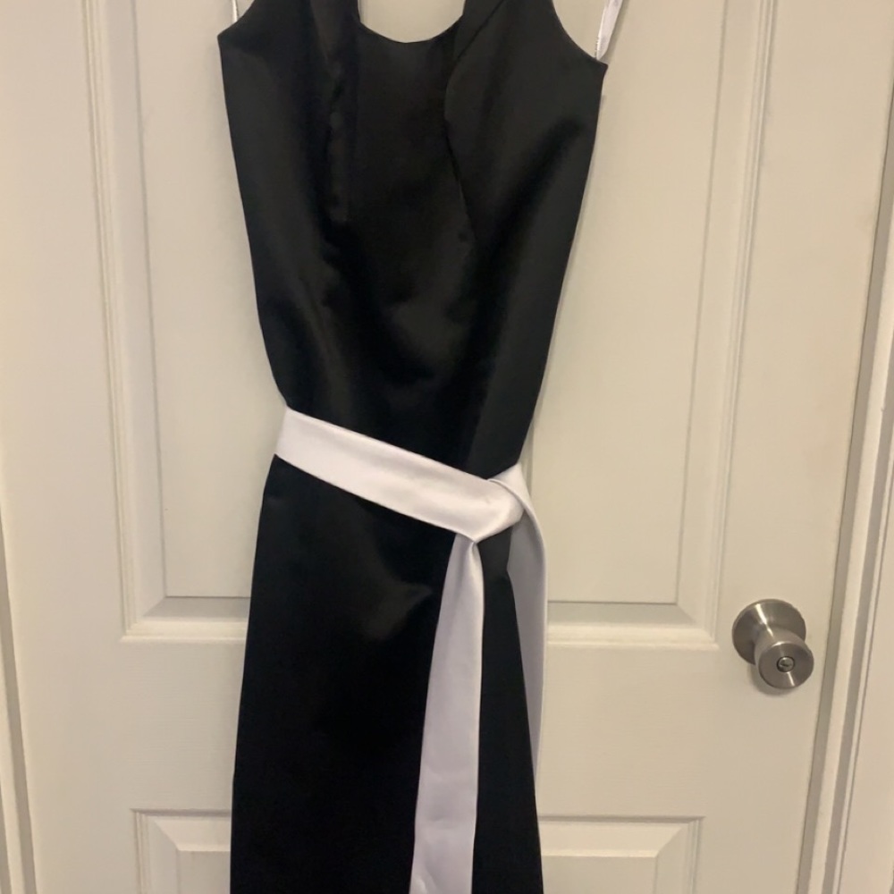 David’s Bridal black dress